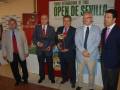 Torneo Internacional de Tenis Open de Sevilla. Premiación en el evento.