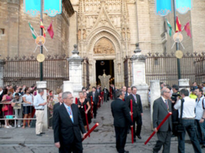 Procesión de la Virgen de los Reyes, Patrona de la archidiócesis de la Capital Hispalense