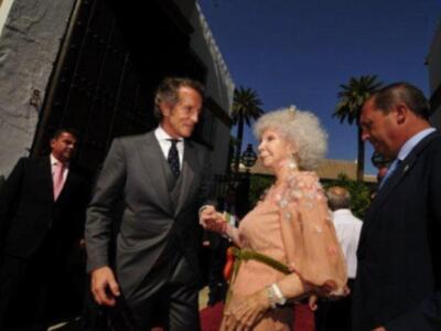 Fotografías de la Duquesa de Alba y Alfonso Díez recién casados