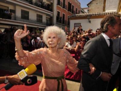 Fotografías de la Duquesa de Alba y Alfonso Díez recién casados