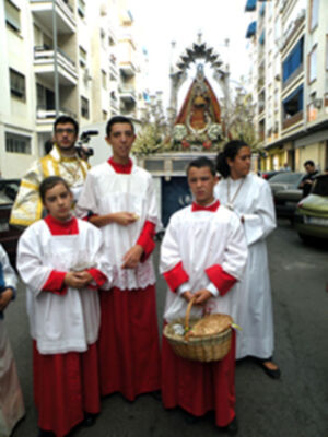 Procesión de la Virgen de la Sierra en Sevilla&#8207;