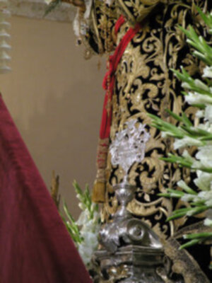  Galeria de la Solemne Función Eucarística, donde se procedió a la imposición del Fajín del Rey Juan Carlos I, a la Soledad de Alcalá del Río.