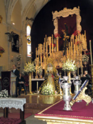 XVI Exaltación de la Esperanza de María de la Hermandad de Jesús Nazareno de Alcalá del Río.