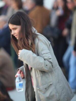 Eva González fue a la plaza a ver torear a su novio Cayetano 