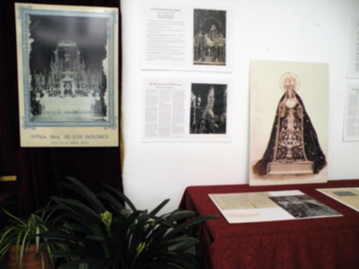 Galería de la Exposición grafica y fotográfica de la efeméride de los 200 años de cultos de Septenario de la Soledad de Alcalá del Río (Sevilla)