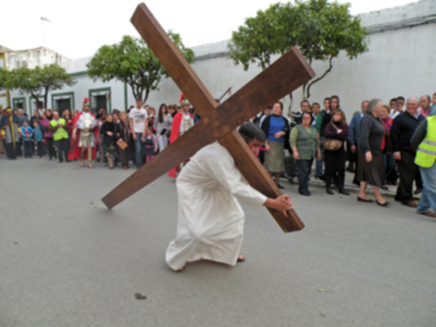 San Ignacio del Viar, celebro humanamente su Semana Santa  2012.
