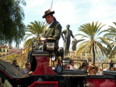 XXVII Exhibición de enganche en la Real Maestranza de Caballería de la feria de Abril.