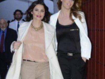 Lourdes Montes y la duquesa de alba fueron a ver torear a Francisco Rivera a la maestranza y después al hotel
