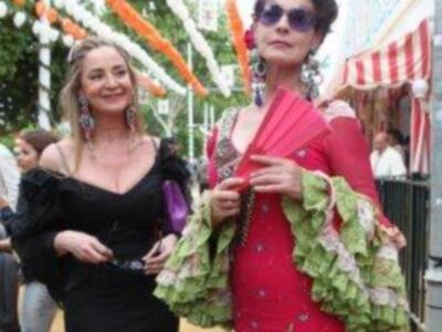 Numerosos personajes conocidos en Feria de Sevilla 2012