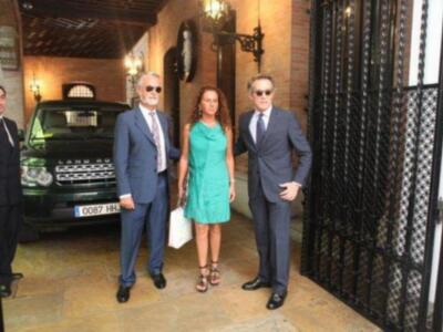 Bautizo de Manuela, nieta de Carmen Tello