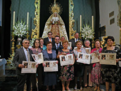 Provincia. Antonio Rendón.Solemne Función conmemorativa del XLI Aniversario de la Coronación Canoníca de la Virgen de las Angustias de Alcalá del Río.