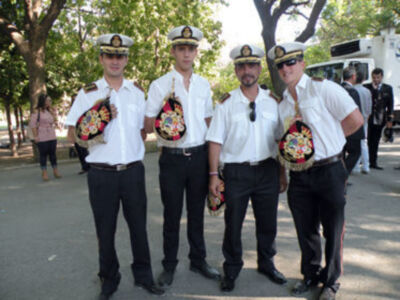 Sevilla. Certamen de Bandas" Música para un altar", en el parque los Principe