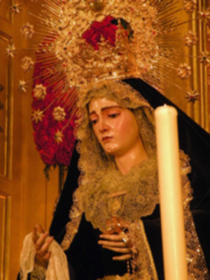 Provincia. Misa de difuntos  en la Hermandad de la vera-cruz de Alcalá del Río