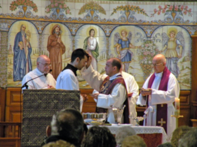La Cuaresma comienza con el Miércoles de Ceniza en la Parroquia de Sta. María de las Flores y San Eugenio Papa de Sevilla. 