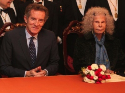 La duquesa de Alba, presidenta de honor de la fundación real academia de medicina y cirugía de Sevilla