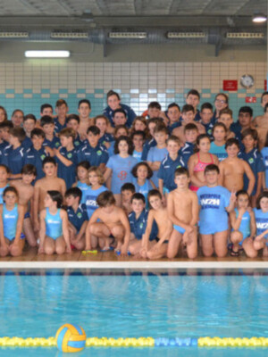 La cantera del waterpolo nazareno, a escena