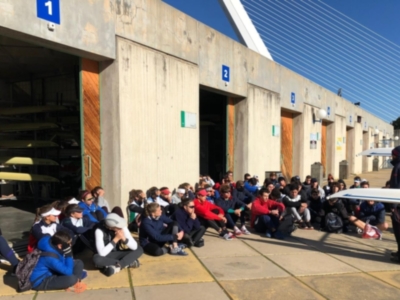 La selección andaluza de remo se concentra en La Cartuja