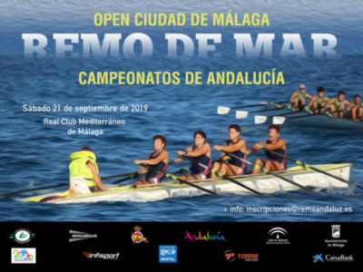 Campeonato de Andalucía y Open Ciudad de Málaga de remo de mar