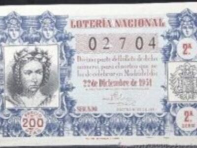 Cuando no debe tocarte la lotería....  El gordo de Escamez 