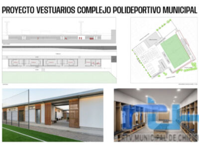 La Delegación de Deportes presenta el proyecto de los nuevos vestuarios del Gutiérrez Amérigo 