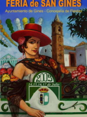 Cartel de las Fiestas de Gines