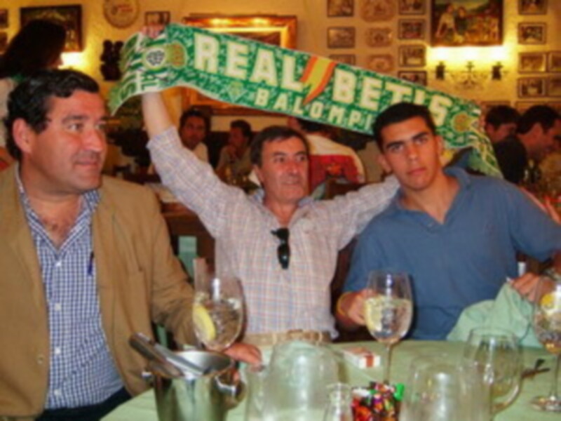 Cronica de Juan Salas sobre la tarde-noche mas hermosa con el Betis