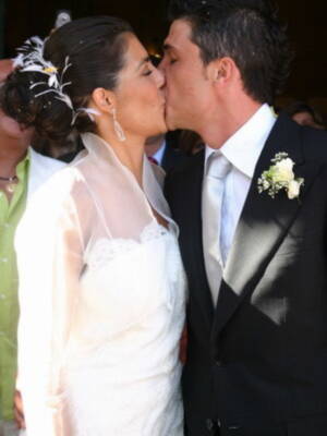 Se caso en Malaga Rocio Madrid, la presentadora de Cronicas Marcianas