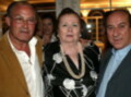 Carmelo MIllan, Matilde Coral y Juan Valdes