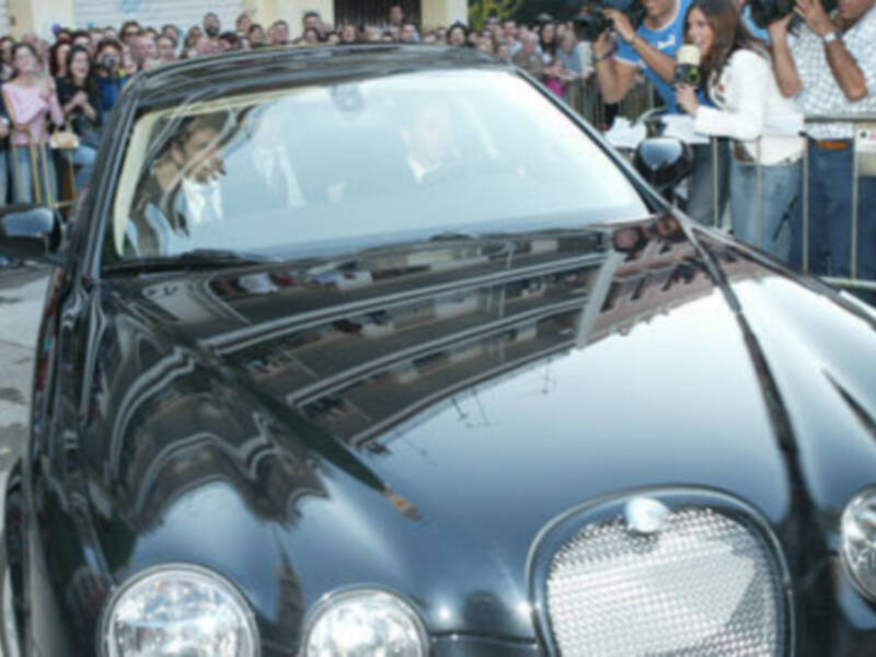 De como se reencontraron Fran Rivera en un coche de 40 millones y Eugenia Martinez de Irujo