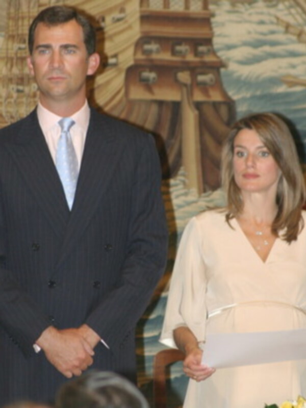 Doña Letizia, ingresada anoche durante tres horas tras sufrir algunas contracciones