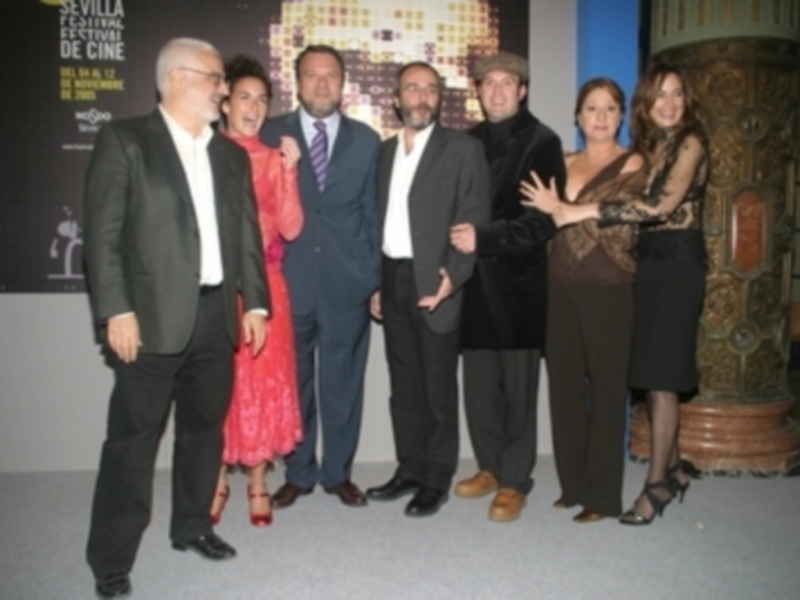 Rosario Pardo en la inauguracion del Festival de Cine europeo de Sevilla