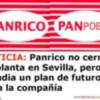 CIERRE DE LA FÁBRICA DE PANRICO EN SEVILLA