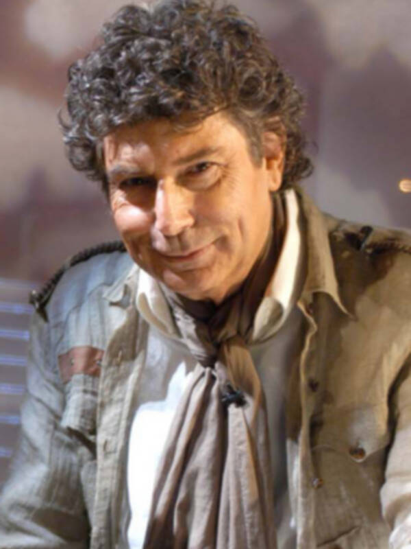 Jesus Quintero a la primera de TVE con el Loco de la Colina