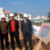 Los Alcaldes de Lepe e Isla Antilla conocen el estado de las obras del complejo residencial La Cigüeñaa