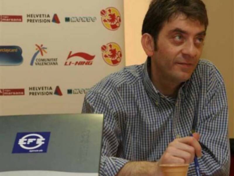 Jorge Muñoa, redactor de baloncesto de la Agencia EFE	
