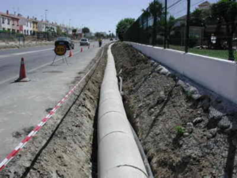 Gines: mejoras en el encauzamiento de aguas en la Avenida de Europa