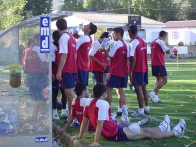 El Sevilla Atlético inició su pretemporada en Constantina