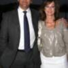 Ana Rosa Quintana con su marido y el  mayor de sus tres hijos y el que mas parecido fisico tiene con ella