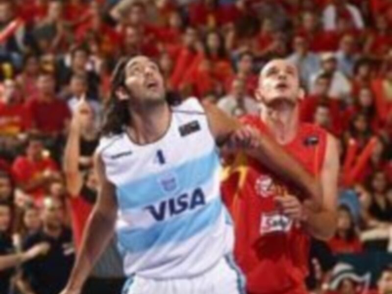 El España-Argentina en pantalla gigantes