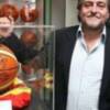 Pepu Hernandez y Jose Antonio Montero, leen la Constitucion