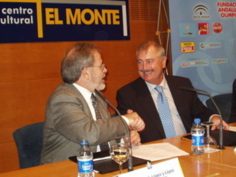 Entrega de diplomas a los deportistas y entrenadores sevillanos del Plan Andalucía Olímpica y Plan Paralímpicos Andaluces 2006