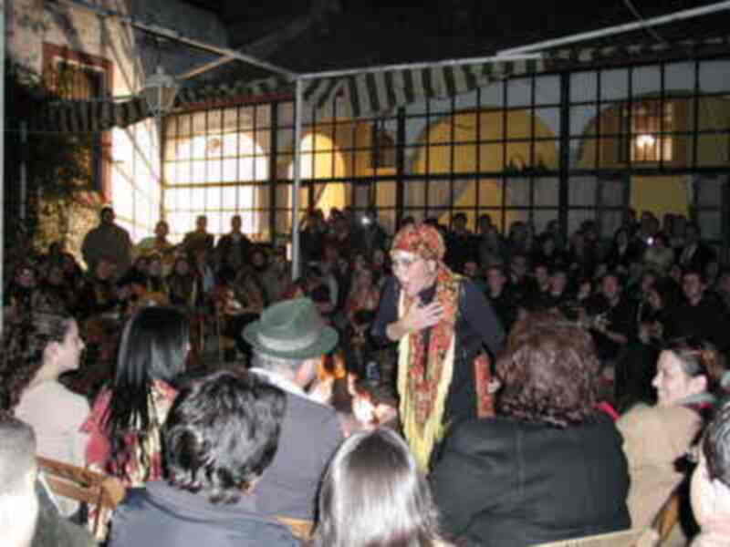 Noche flamenca al aire libre en la octava Candelá de Gines