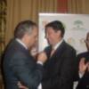 SAEZ IMPONE LA INSIGNIA DE ORO A RAFAEL BLANCO