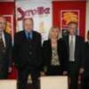 La delegación sevillana concluye el viaje promocional de la sede del Eurobasket a Letonia y Croacia