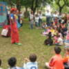 Una fiesta en el parque municipal de Gines clausura las sextas jornadas de encuentro entre jóvenes y adultos