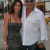 Briatore con su novia en la Feria de Abril