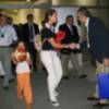 EL PRÍNCIPE FELIPE Y LA INFANTA ELENA ACUDEN A ANIMAR A ESPAÑA ANTE RUSIA 