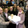 Tradicional acto de entronización del Niño Jesús en la Cabalgata de Reyes de Sevilla 