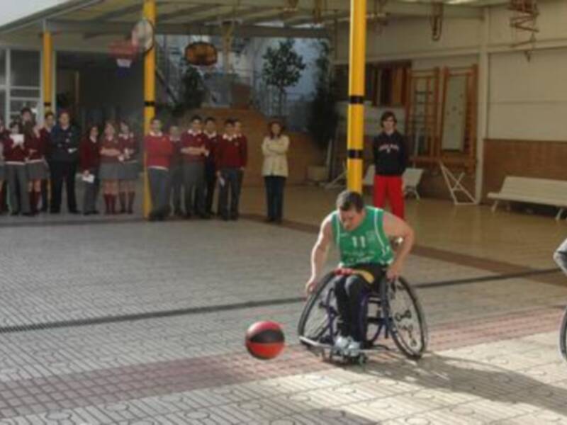 El colegio Antonio Machado recibirá al C.D. ONCE-Andalucía 