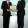 José Luis Sáez, recibio Premio del Día de Andalucía en Sevilla 
